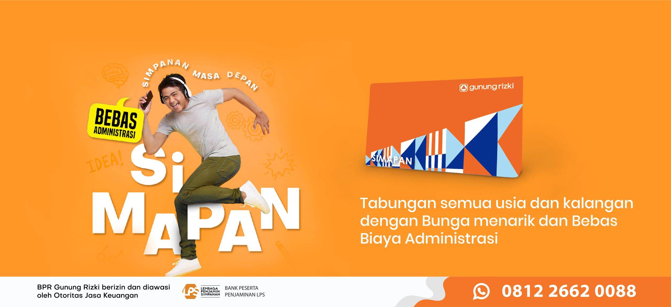 gunung rizki tabungan bunga menarik