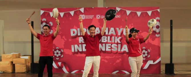 Lomba agustusan bpr gunung rizki 80 tahun indonesia merdeka