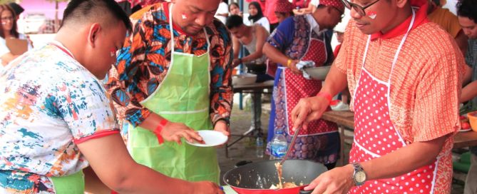 Lomba agustusan bpr gunung rizki 80 tahun indonesia merdeka