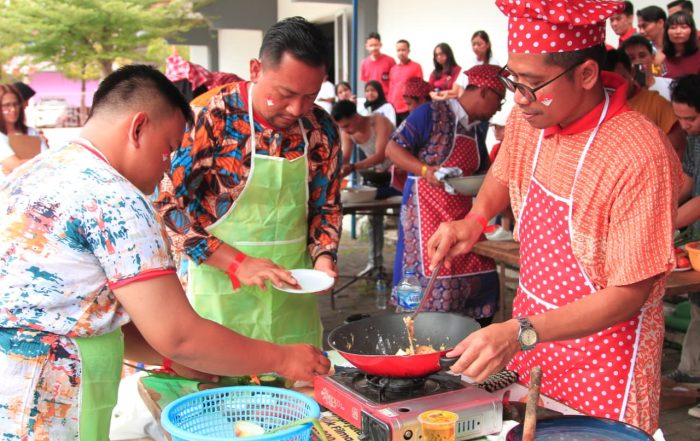 Lomba agustusan bpr gunung rizki 80 tahun indonesia merdeka