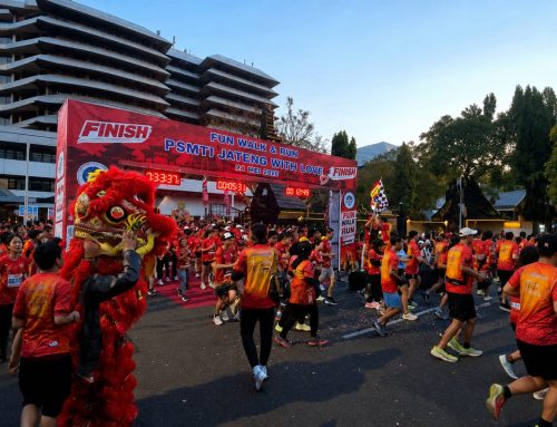 BPR Gunung Rizki Turut Memeriahkan PSMTI Walk & Run PSMTI Jateng 2026