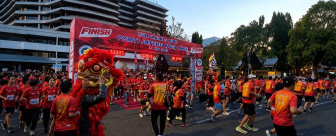BPR Gunung Rizki Turut Memeriahkan PSMTI Walk & Run PSMTI Jateng 2026