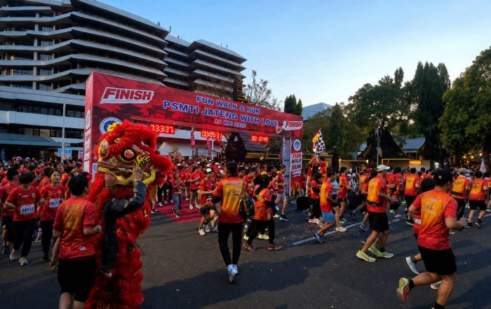 BPR Gunung Rizki Turut Memeriahkan PSMTI Walk & Run PSMTI Jateng 2026