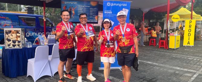 BPR Gunung Rizki Turut Memeriahkan PSMTI Walk & Run PSMTI Jateng 2026