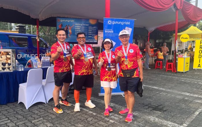 BPR Gunung Rizki Turut Memeriahkan PSMTI Walk & Run PSMTI Jateng 2026