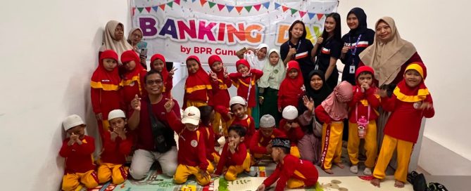 Banking Day BPR Gunung Rizki bersama TK Ceria Anakku