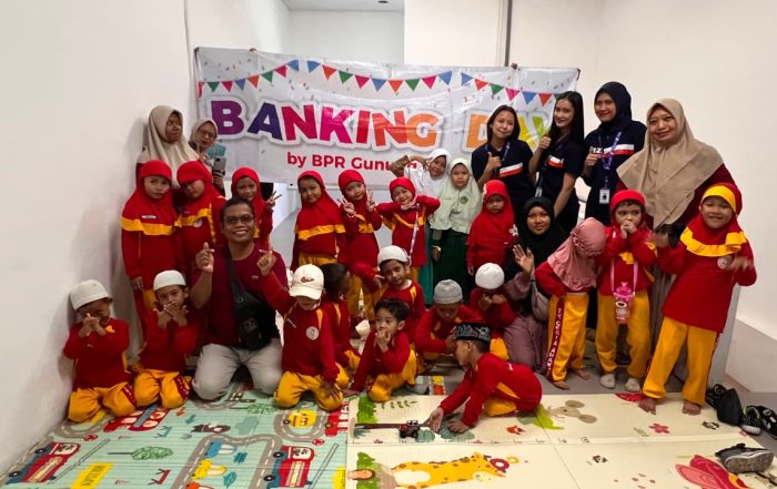 Banking Day BPR Gunung Rizki bersama TK Ceria Anakku