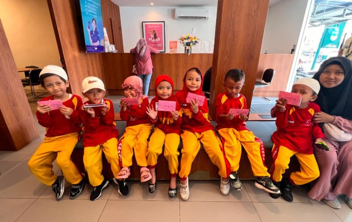 Banking Day BPR Gunung Rizki bersama TK Ceria Anakku
