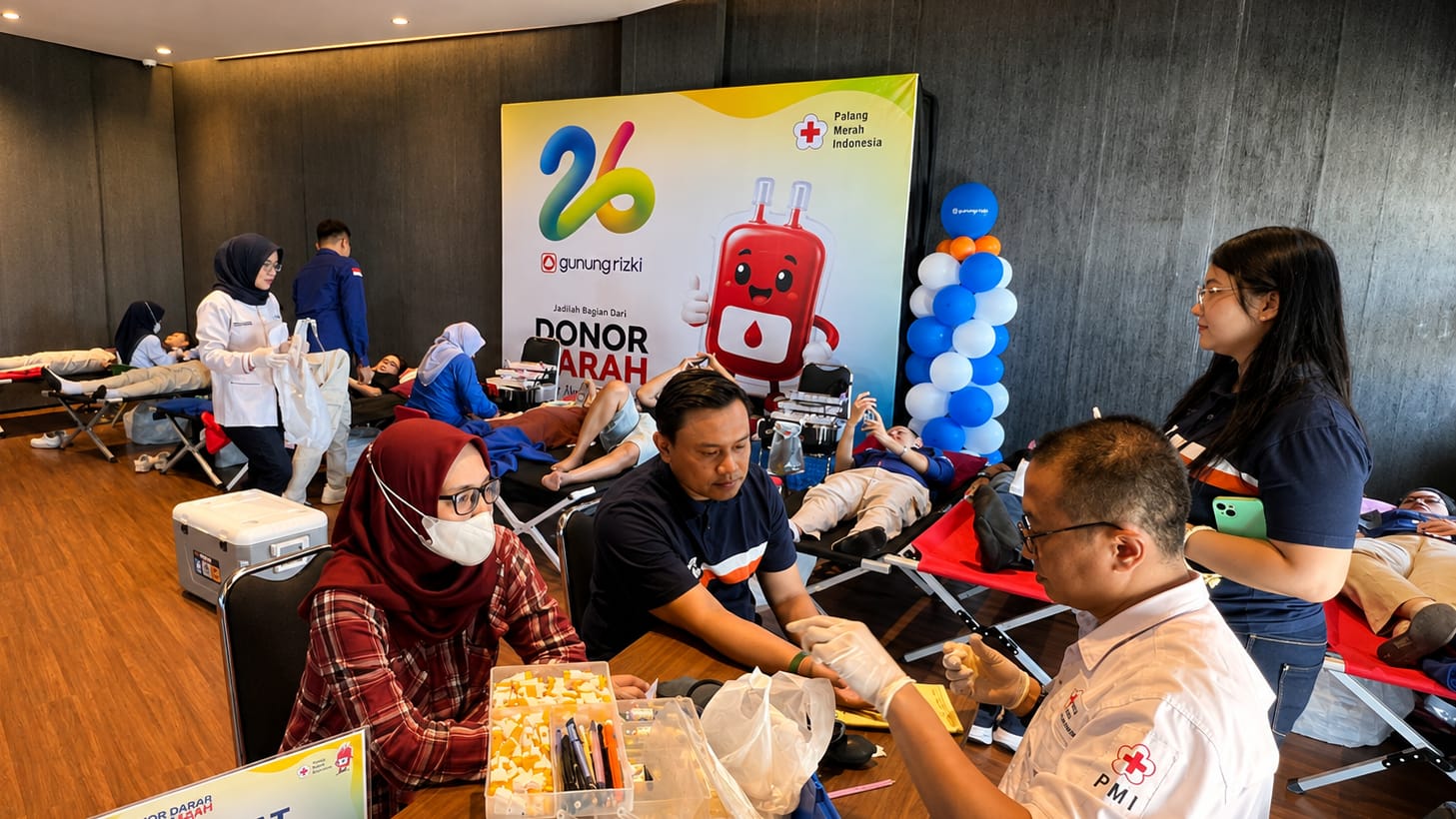 Foto Suasana Donor Darah