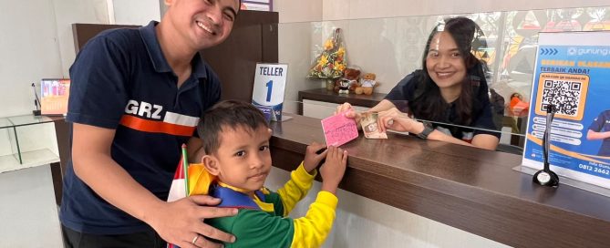 Foto Kegiatan Belajar Menabung